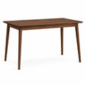 Esstisch aus Holz in Braun, skandinavischer Stil, 140 × 80 × 75 cm